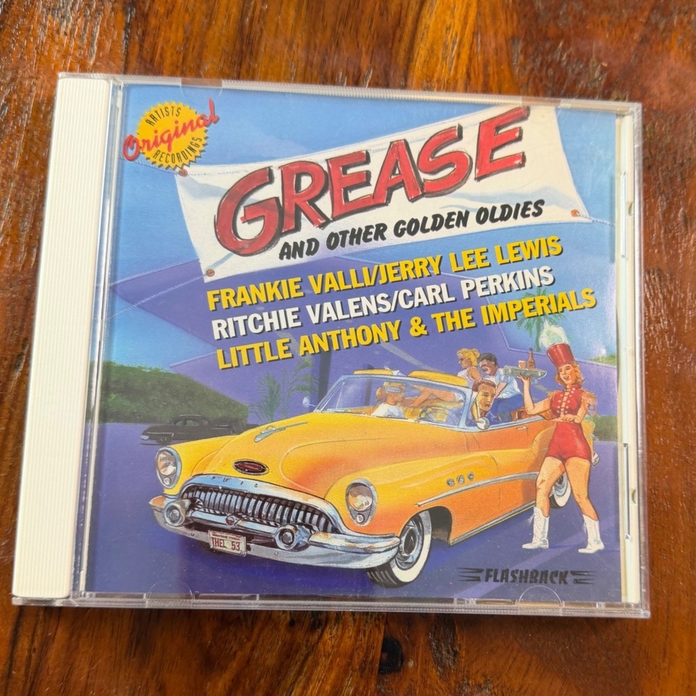 Grease And Other Golden Oldies CD Various Artists Flashback Frankie Valli